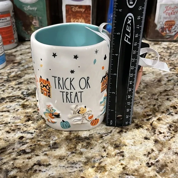 Rae Dunn Trick or Treat Disney Not So Scary Mug New Mickey Minnie Donald Daisy - Picture 7 of 7